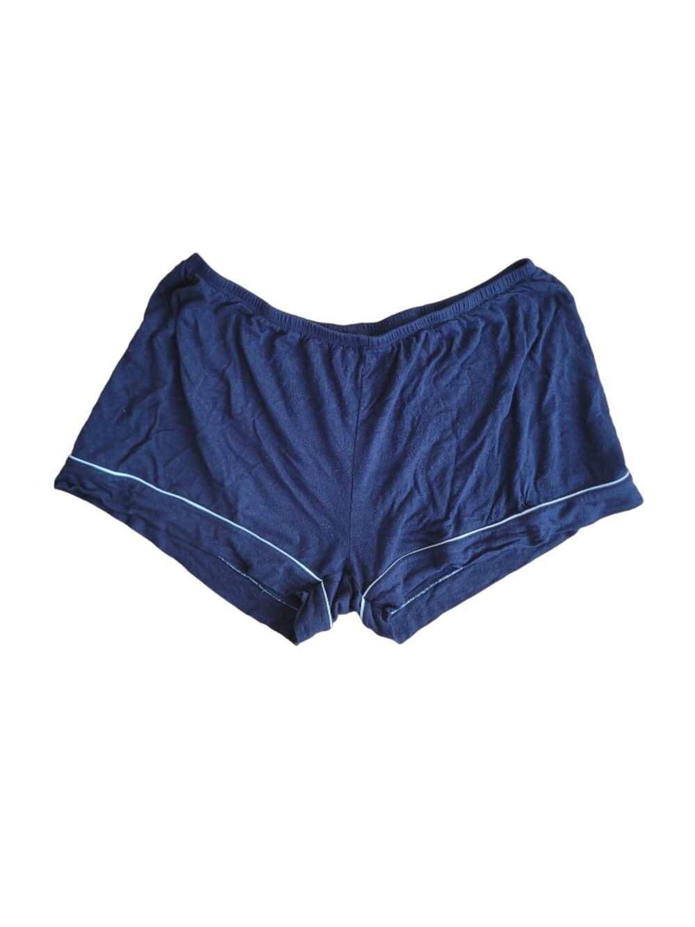 Joe Fresh Women's Navy Blue Rayon Blend Lounge Pajama Shorts (size M)